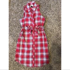 Universal thread button up dress